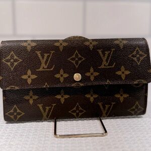 Vintage Louis Vuitton monogram wallet